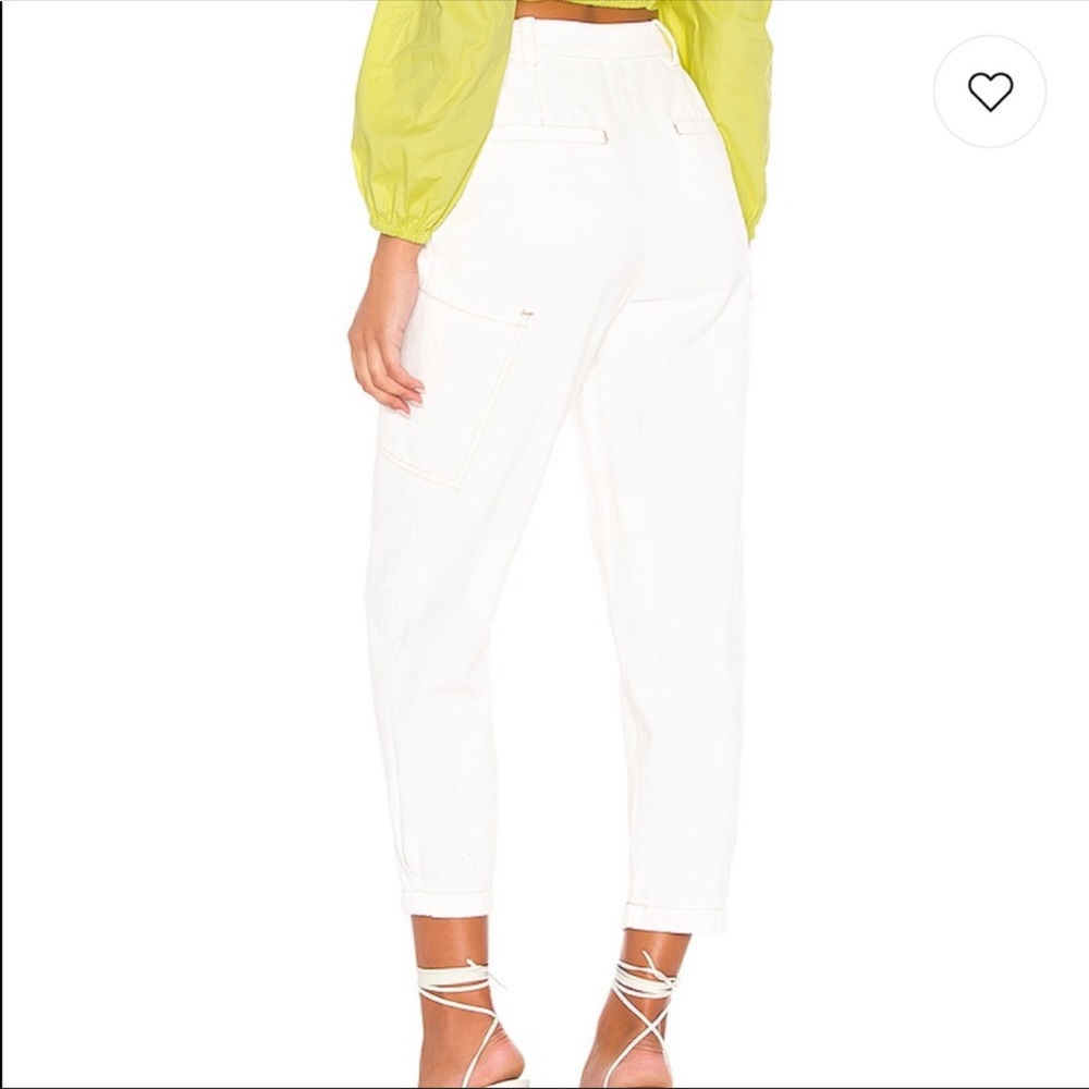 Lovers + Friends Micah White Baggy Jean Revolve - Picture 4 of 5